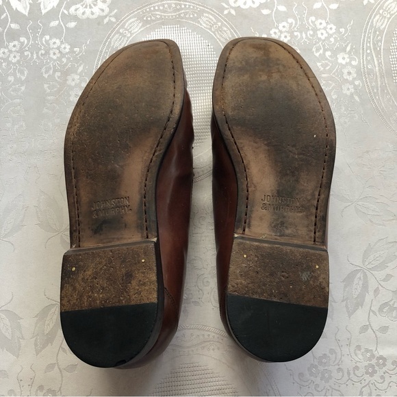 Johnston & Murphy Brown Leather Loafers Oxford Men’s Size 13 Slip-On Shoes main image 11